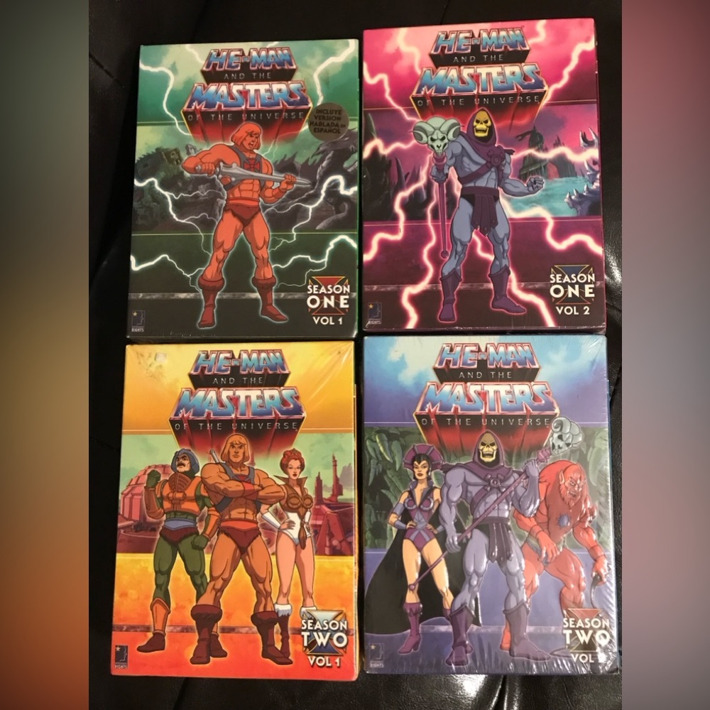 He-man and She-ra DVD Set Complete Series + Specials Sealed